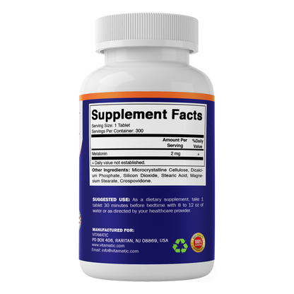 Melatonin 2mg Tablets