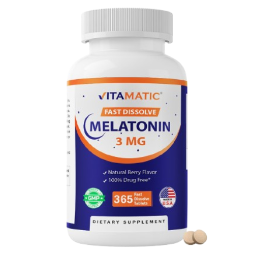 Melatonin 3mg - 365 Fast Dissolve Tablets