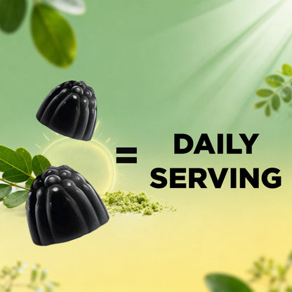 Vitamatic Sugar-Free Moringa 50:1 Extract, 60 Gummies