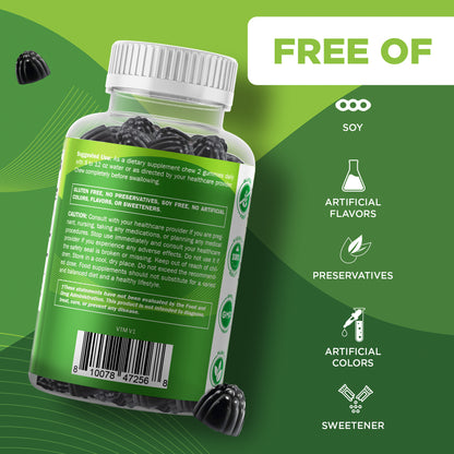 Vitamatic Sugar-Free Moringa 50:1 Extract, 60 Gummies