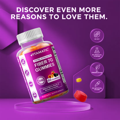 FIBER 7G (Beet Fos-pectin) - 60 Gummies