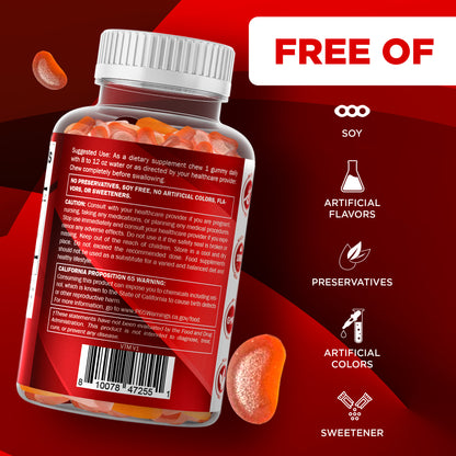 Vitamatic Sugar-Free Vitamin A 25000 IU, 120 Gummies