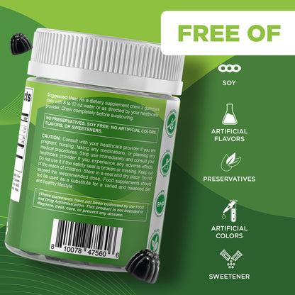 Vitamatic Moringa Gummies – Sugar-Free 50:1 Plant-Based Extract – Green Superfood – Pectin-Based, Vegan, Non-GMO – 240 Gummies