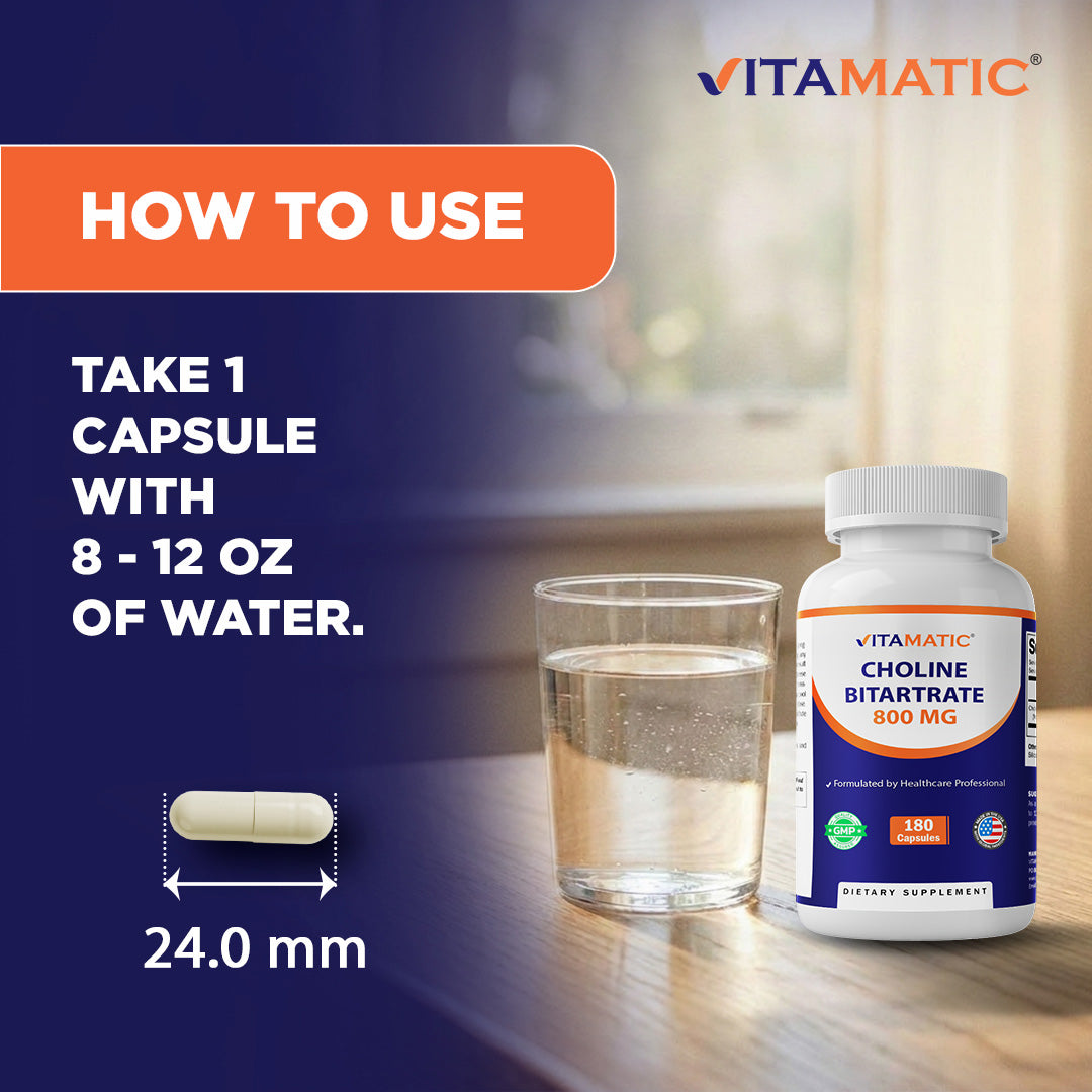 Choline Bitartrate Capsules