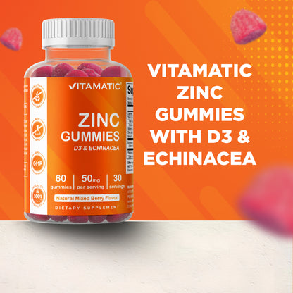 Zinc 50 mg - 60 Vegan Gummies