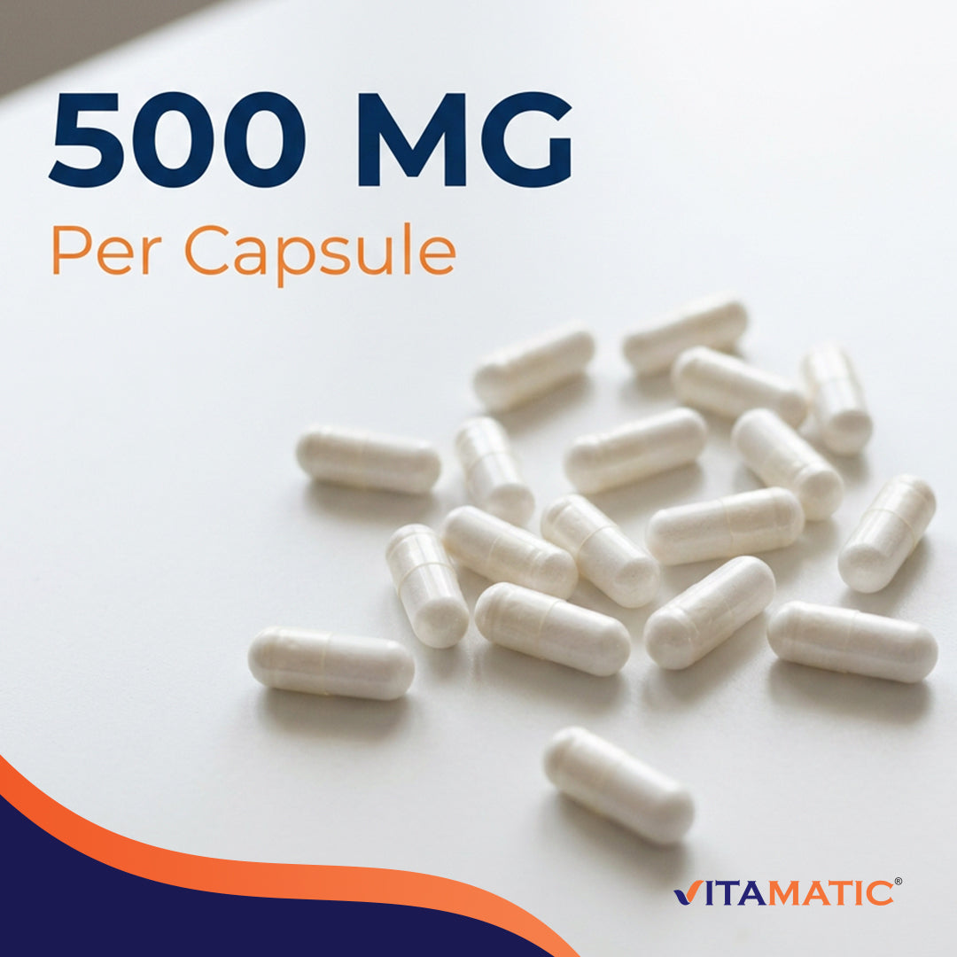 Acetyl L-Carnitine 500mg, 240 Vegetarian Capsules