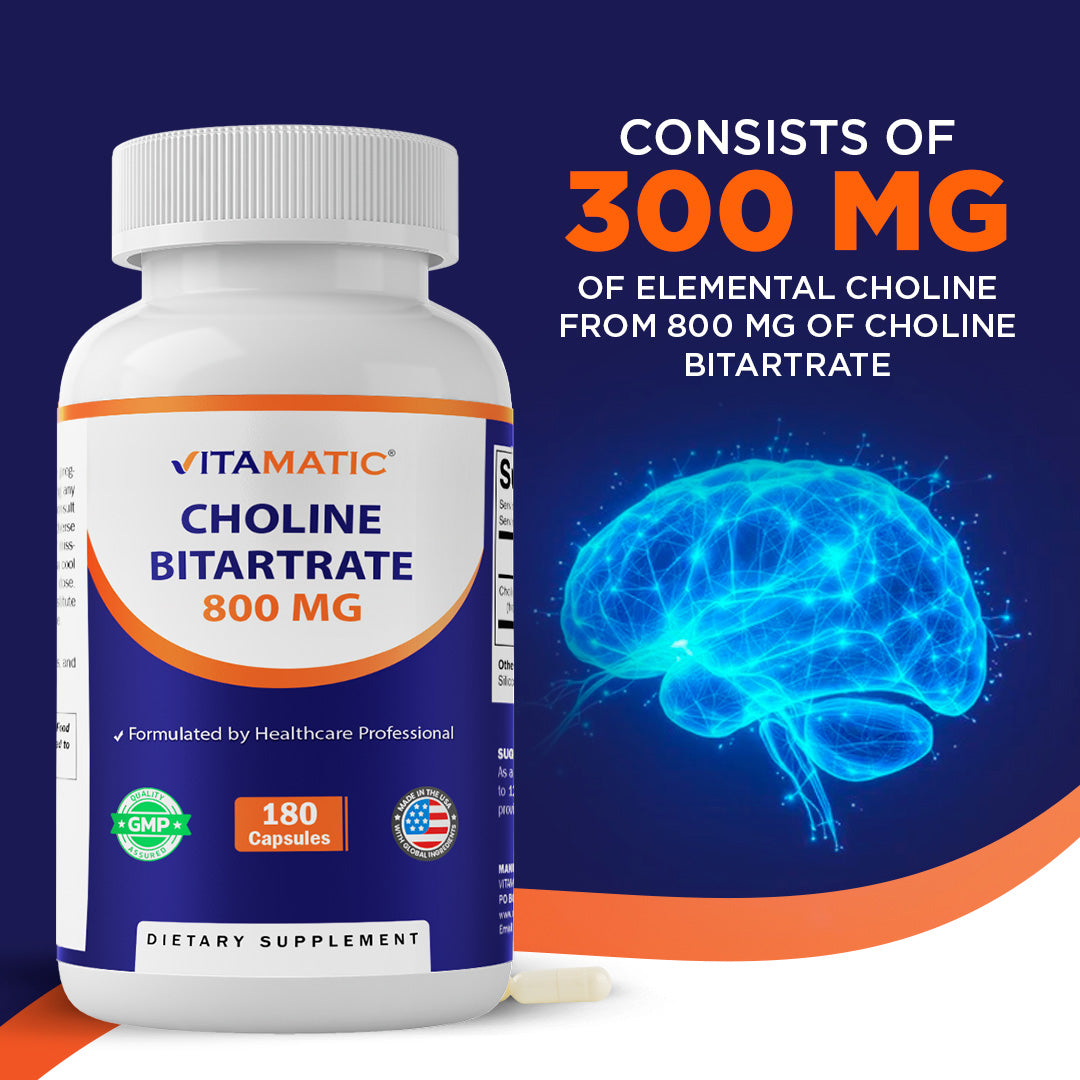 Choline Bitartrate Capsules