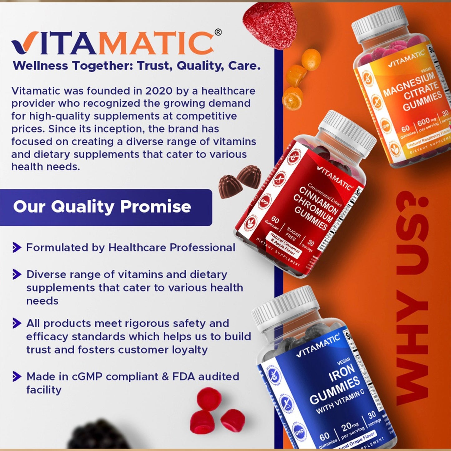 Melatonin 5 mg 60 Vegan Gummies
