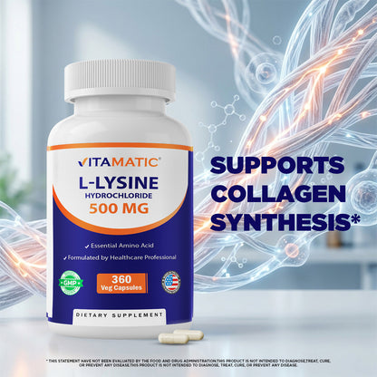 L-Lysine 500mg Capsules