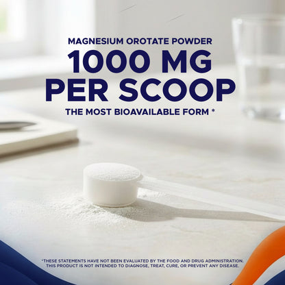 Magnesium Orotate 1000 mg per Serving 250 Grams - 250 Servings