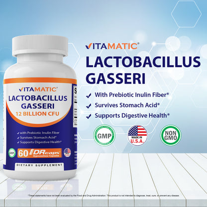 Lactobacillus Gasseri 12 Billion - 60 DR Capsule