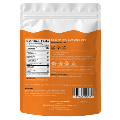 Organic Papaya Powder