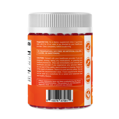 Magnesium Citrate Gummies 600mg per Serving - 240 Count