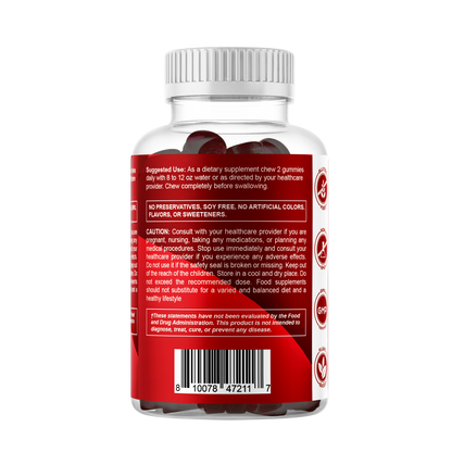 Sugar Free Cinnamon with Chormium 60 Gummies