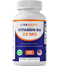 Vitamin B6 25 mg - 250 Tablets