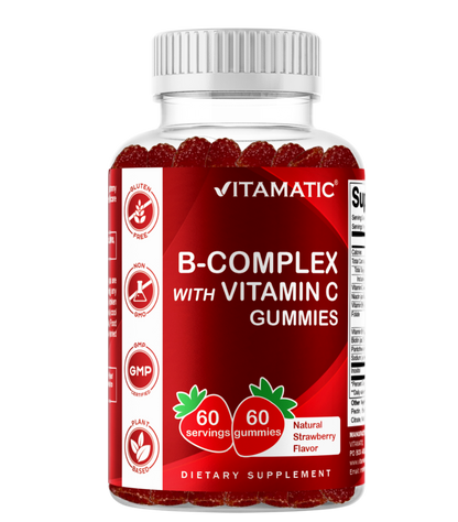B-Complex with Vitamin C | 60 Gummies