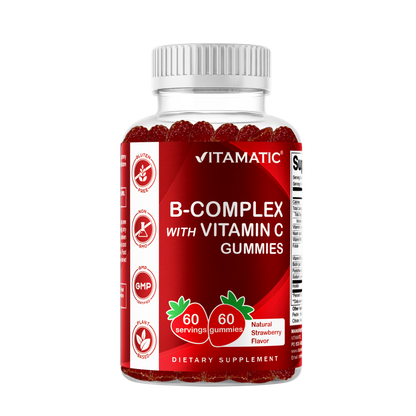 B-Complex with Vitamin C | 60 Gummies