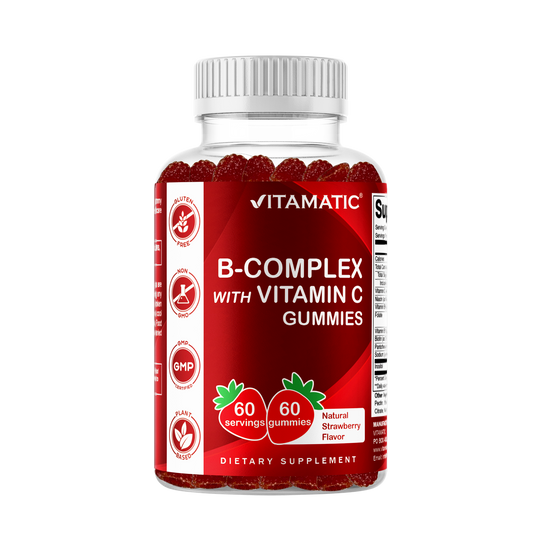 B-Complex with Vitamin C | 60 Gummies