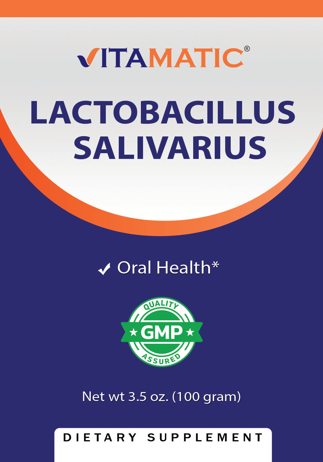 Lactobacillus Salivarius Probiotic Powder | 100 Gram (3.5 OZ)