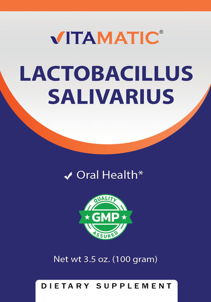 Lactobacillus Salivarius Probiotic Powder | 100 Gram (3.5 OZ)