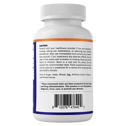 Alpha-Ketoglutaric Acid (AKG) 1000 mg Per Serving – 240 Veg Capsules