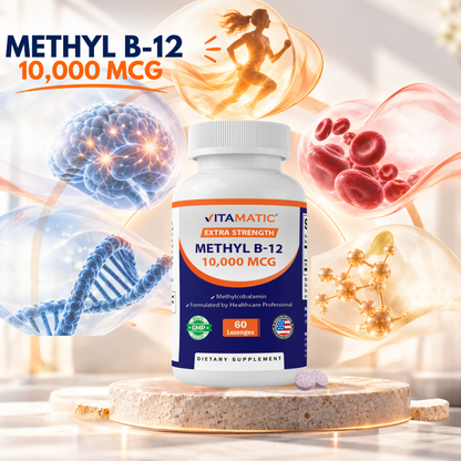 Methyl B12 10,000 mcg, 60 Lozenges