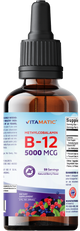 Liquid B12 Methyl B12 5000 mcg 2 OZ