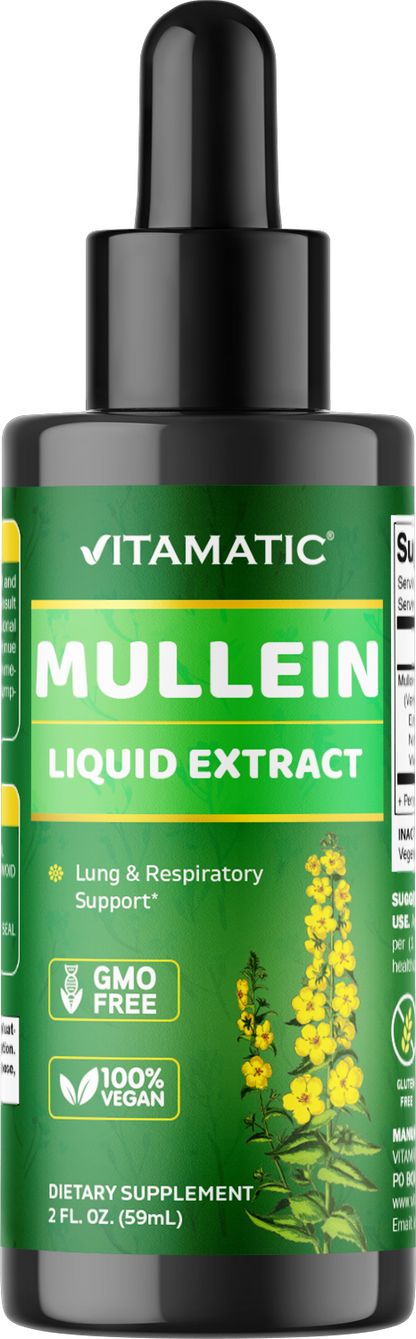 Liquid Mullein Leaf 1000mg per Serving 2 FL OZ