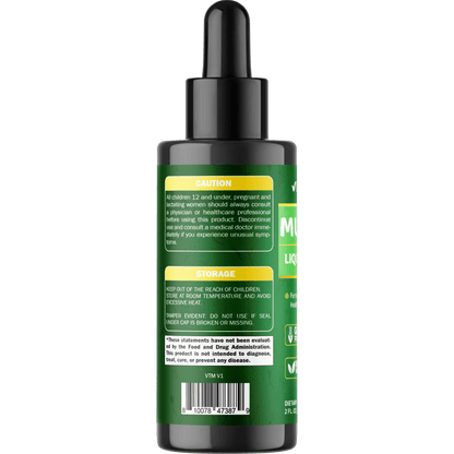 Vitamatic Liquid Mullein Leaf 1000mg Per Serving, 2 FL OZ