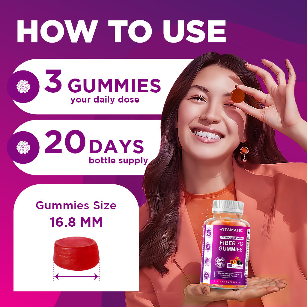 FIBER 7G (Beet Fos-pectin) - 60 Gummies