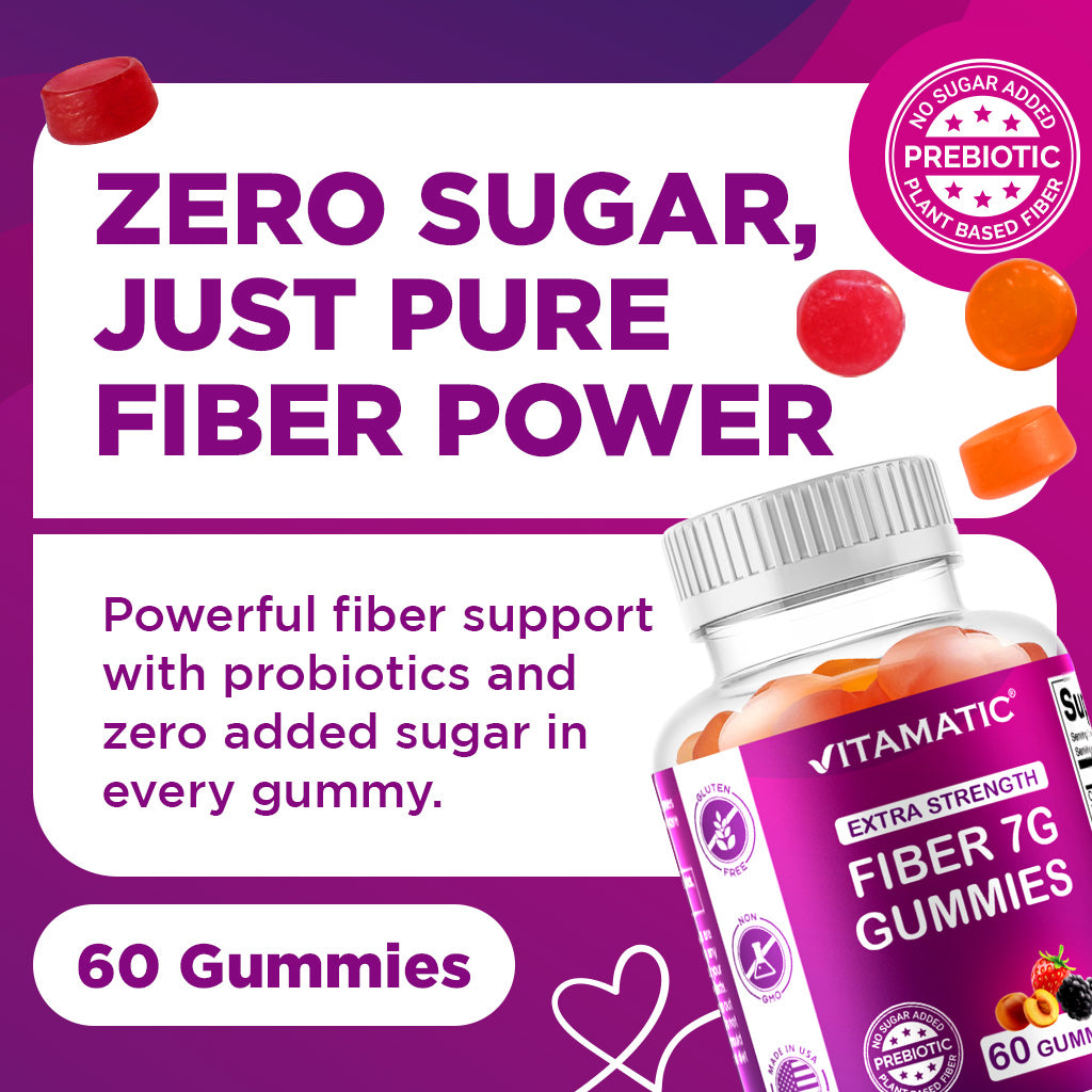 FIBER 7G (Beet Fos-pectin) - 60 Gummies