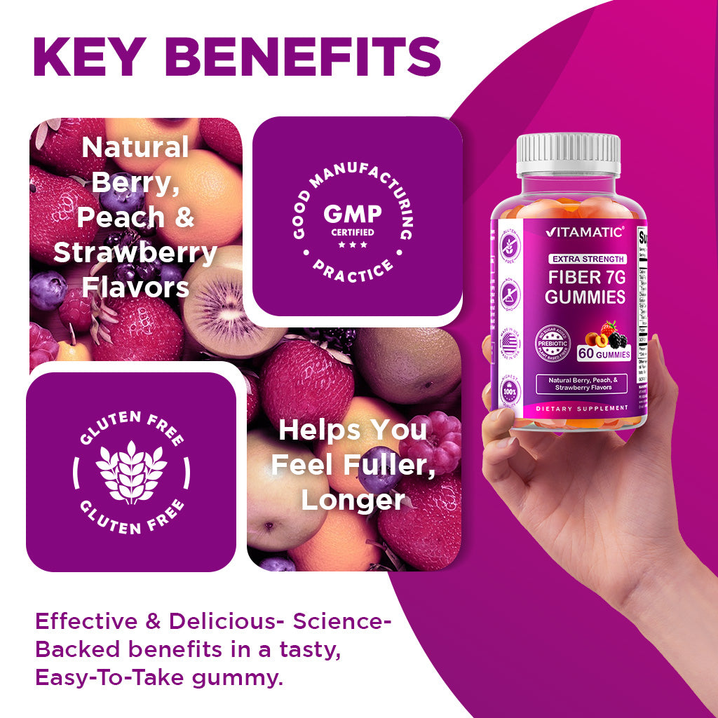 FIBER 7G (Beet Fos-pectin) - 60 Gummies