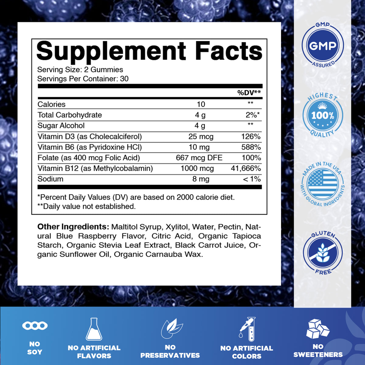 D3 + B12 Gummies