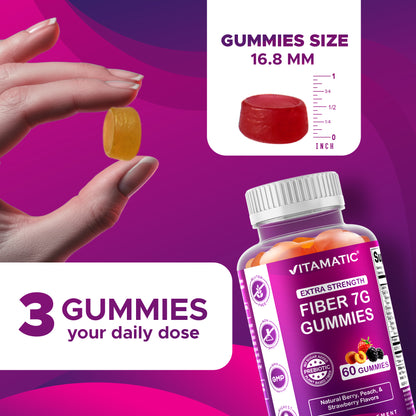 FIBER 7G (Beet Fos-pectin) - 60 Gummies