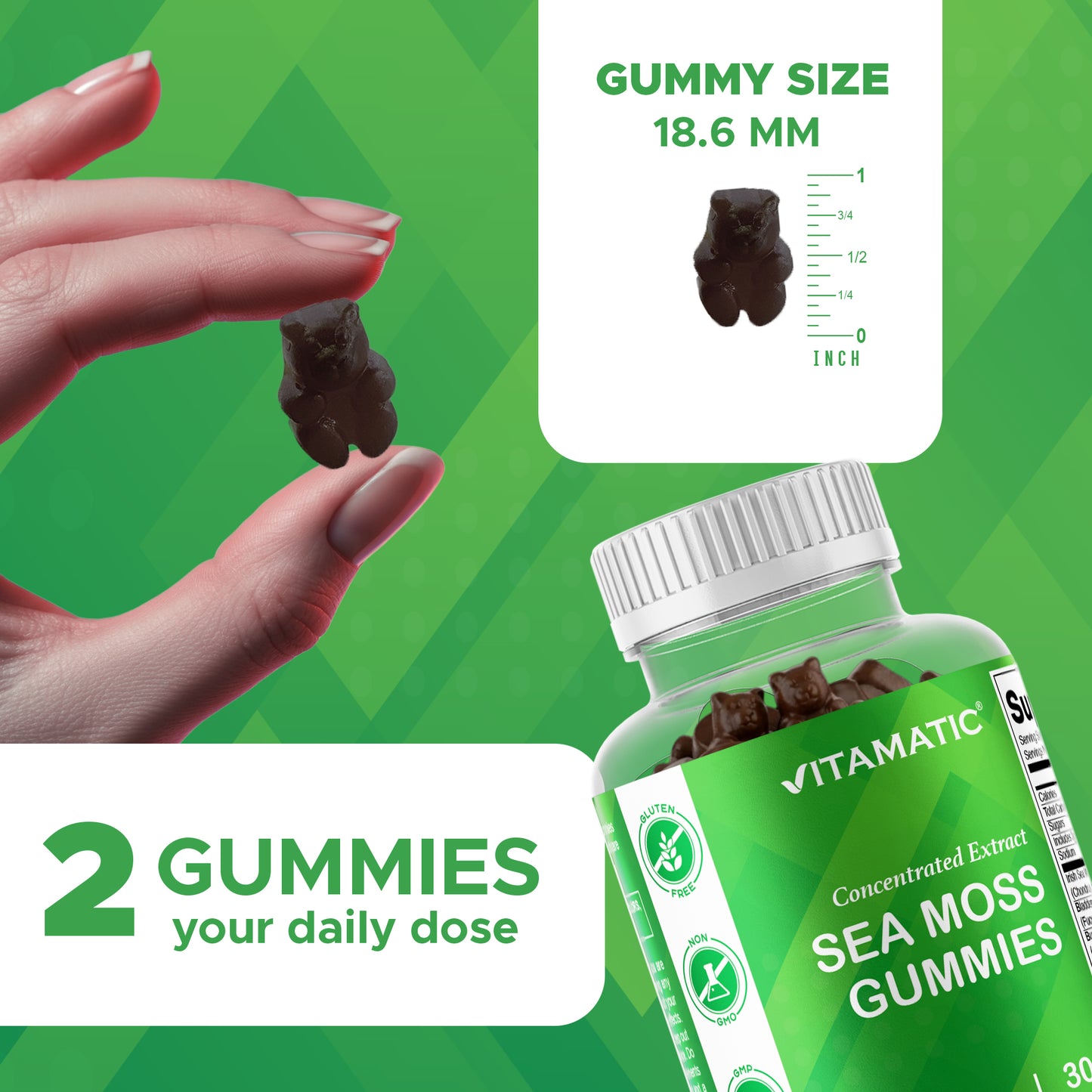 Irish Sea Moss - 60 Vegan Gummies