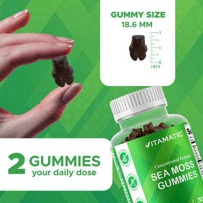 Irish Sea Moss - 60 Vegan Gummies