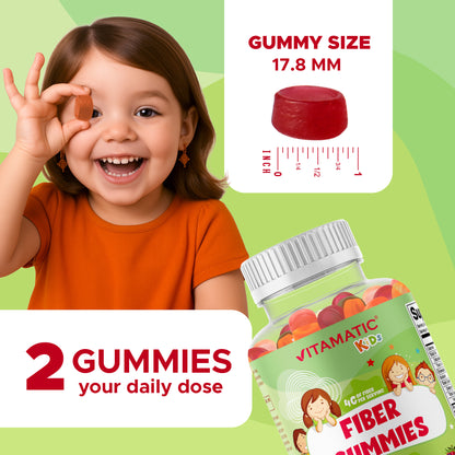 Kids Fiber Prebiotic Gummies, 60 Gummies