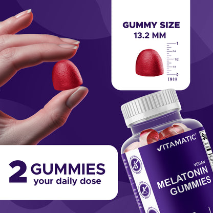 Melatonin 5 mg 60 Vegan Gummies