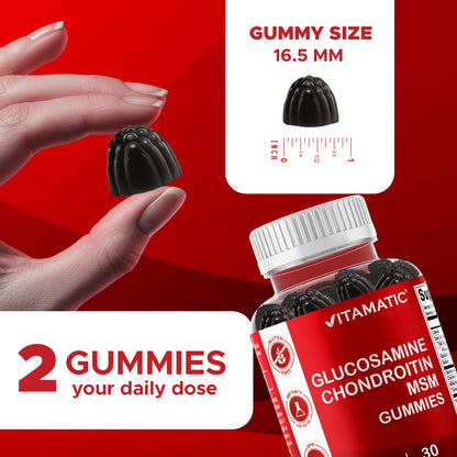 Glucosamine Chondroitin MSM, 60 Gummies