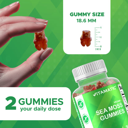 Irish Sea Moss - 60 Vegan Gummies
