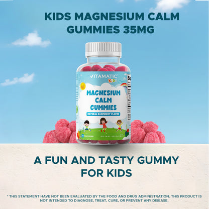 Kids Magnesium 35mg 60 Gummies
