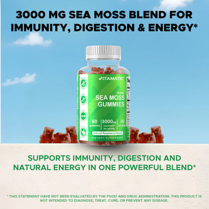 Irish Sea Moss - 60 Vegan Gummies