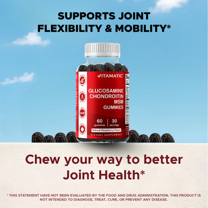 Glucosamine Chondroitin MSM, 60 Gummies