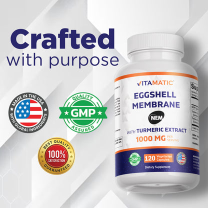 Eggshell Membrane (NEM) + Turmeric Capsules