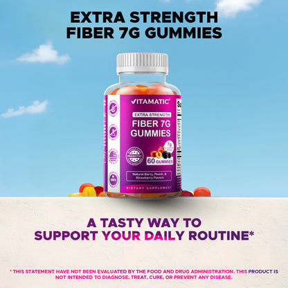 FIBER 7G (Beet Fos-pectin) - 60 Gummies