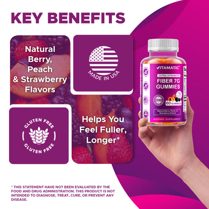 FIBER 7G (Beet Fos-pectin) - 60 Gummies