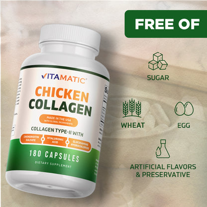 Chicken Collagen 3000mg per Serving Capsules