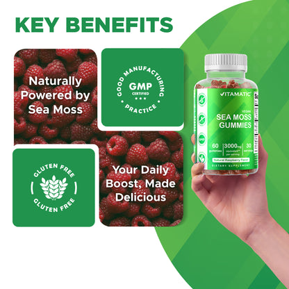 Irish Sea Moss - 60 Vegan Gummies