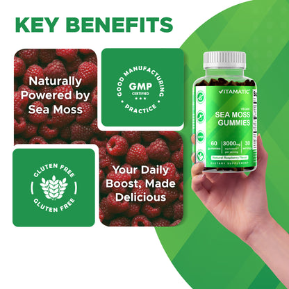 Irish Sea Moss - 60 Vegan Gummies
