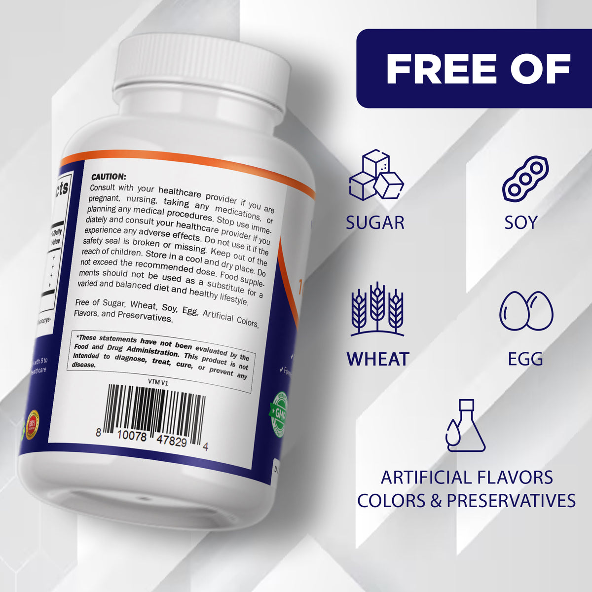 BCAA 1000mg per Serving Capsules